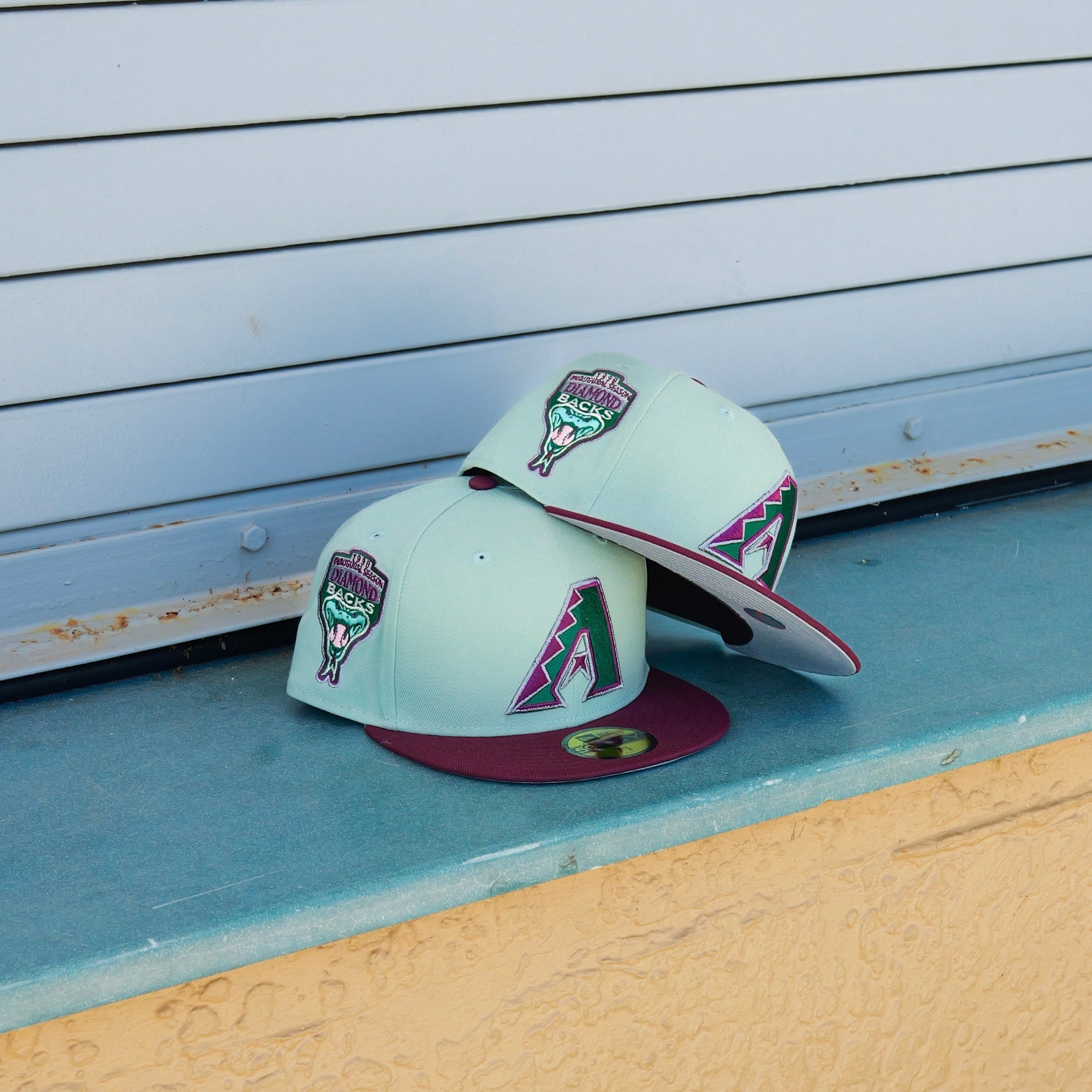 New Era Arizona Diamondbacks 1998 Inaugural Season Side Patch Fitted - New Era