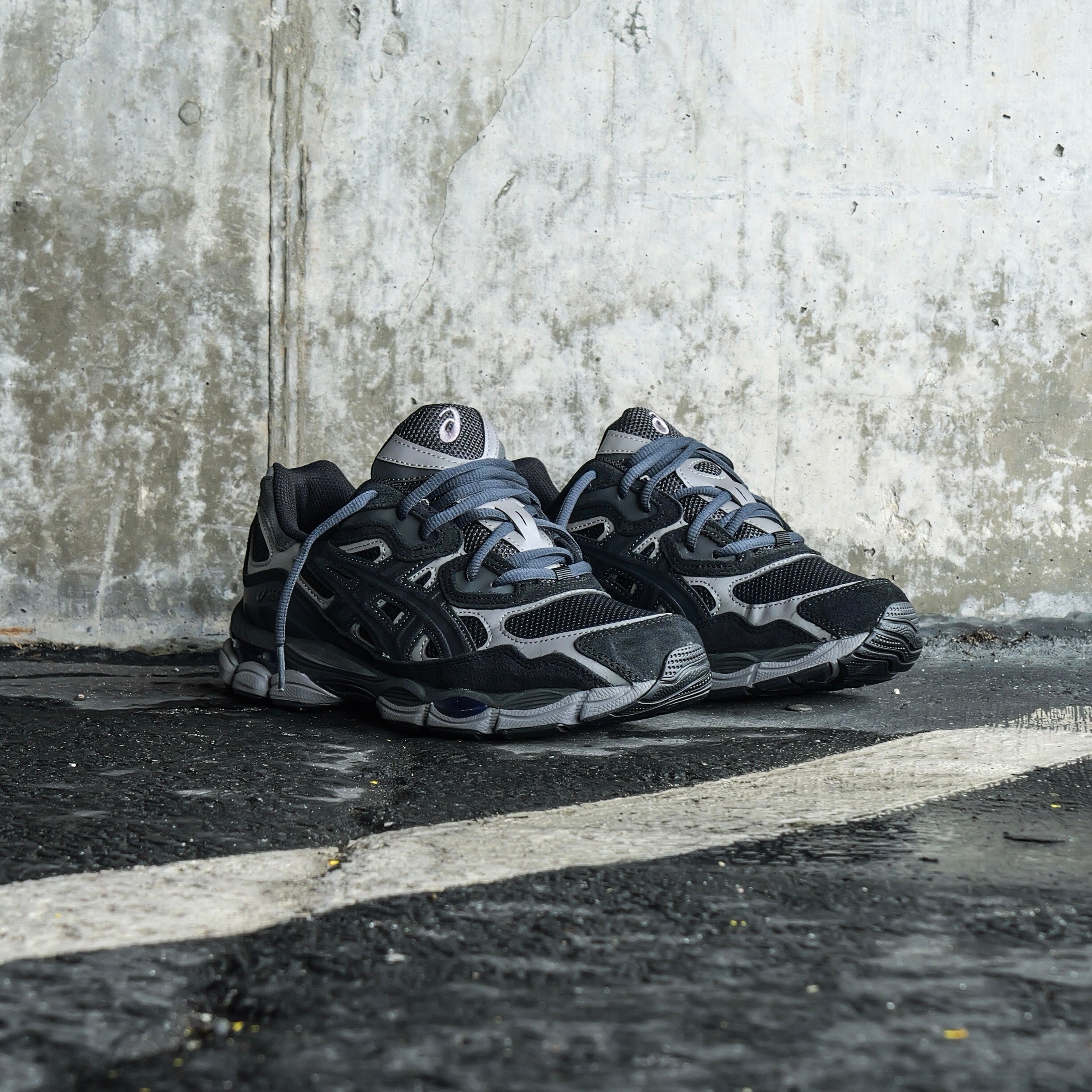 Mens Asics Gel-NYC (Graphite Grey/Black)