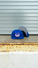 New Era Hartford Whalers Side Patch Fitted (Royal)