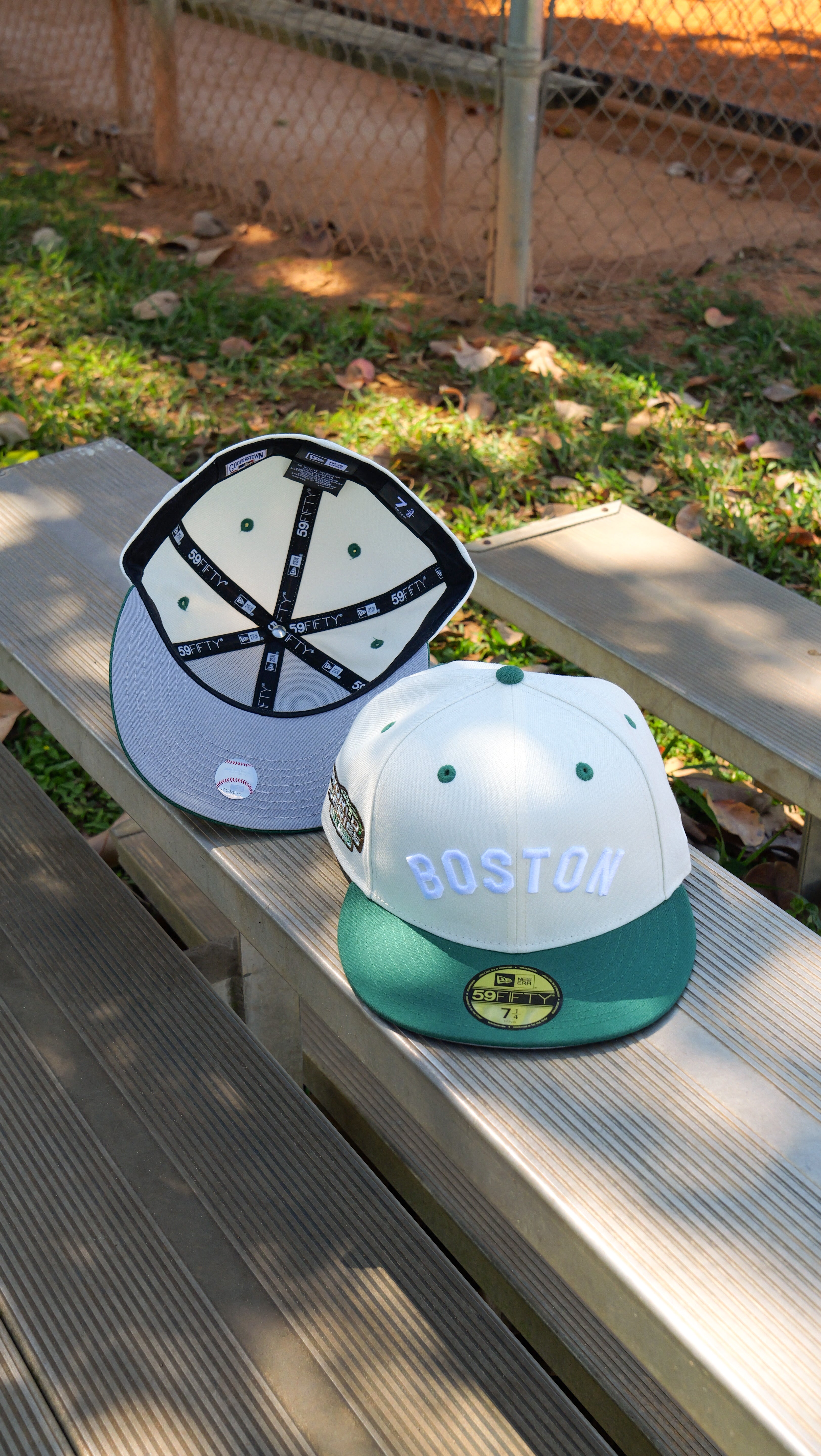 New Era Boston Red Sox 2004 World Series (Chrome/Green) - New Era