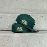 New Era Detroit Tigers 1984 World Series Side Patch Fitted (Dark Green) - New Era