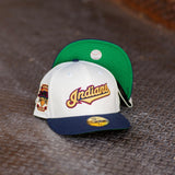 New Era Cleveland Indians Jacobs Field Green UV (Off White/Navy) 59Fifty Fitted