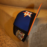 New Era Houston Astros 50th Anniversary Side Patch Fitted (Royal/Orange)