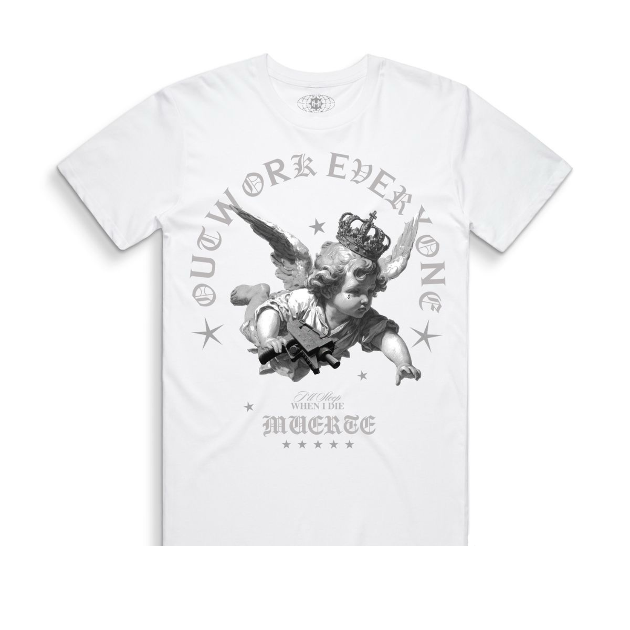 Hasta Muerte "Uzi Take Over" (White) - HASTA MUERTE