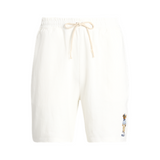 Polo Ralph Lauren 6-Inch Polo Bear Jersey Short (White) - Polo Ralph Lauren