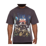 Icecream "Pagoda" Knit Oversized Tee (Charcoal)