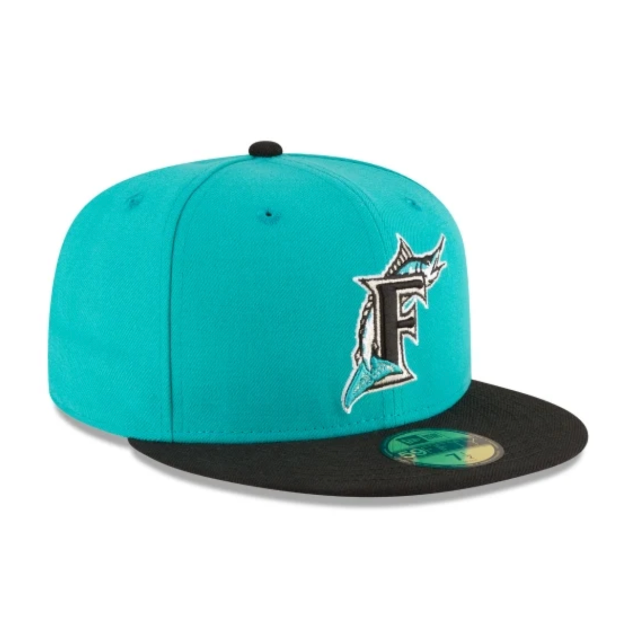 New Era Florida Marlins ON-FIELD 1997 World Series Grey UV (Teal/Black)