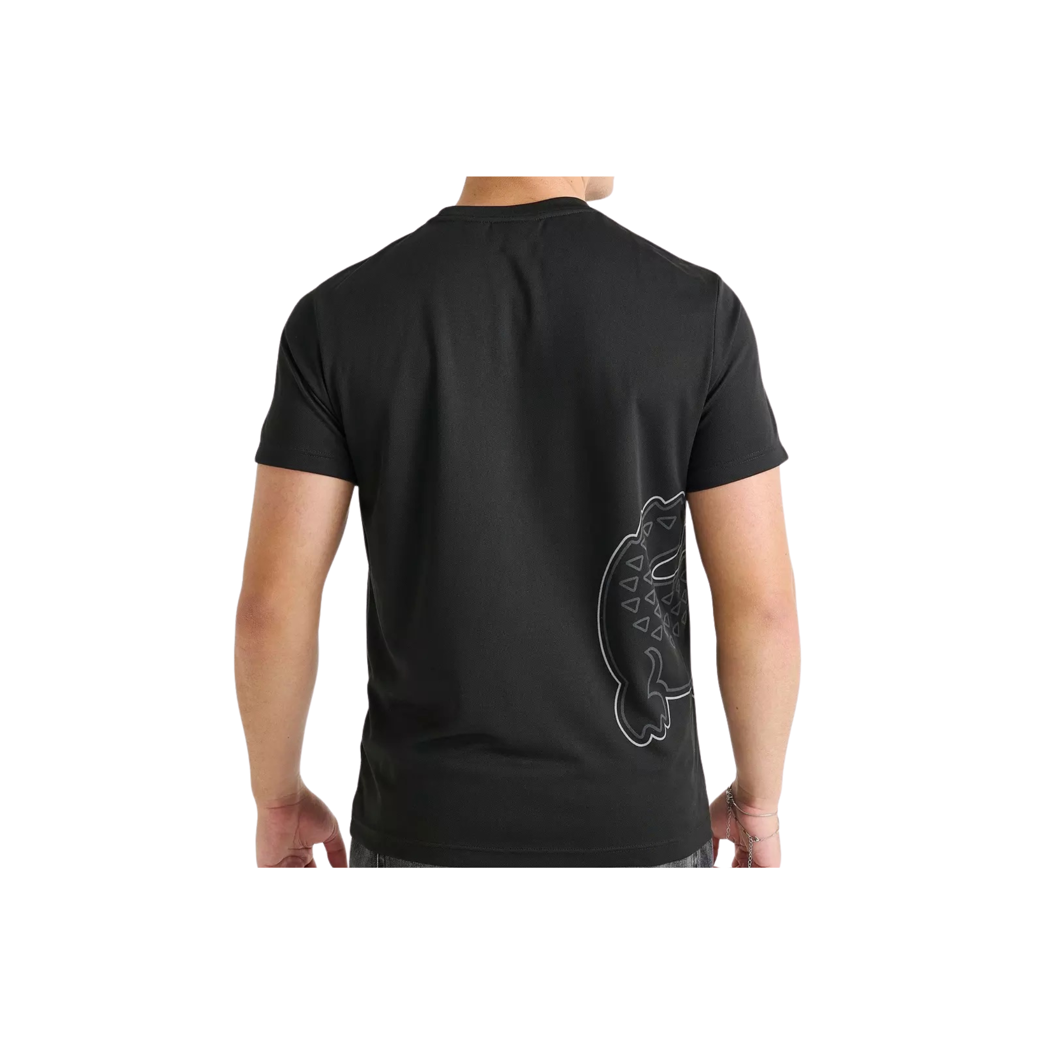 Lacoste Men's Jersey Tee (Black) - Lacoste