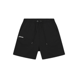 Paper Planes Script Weld Shorts (Black)