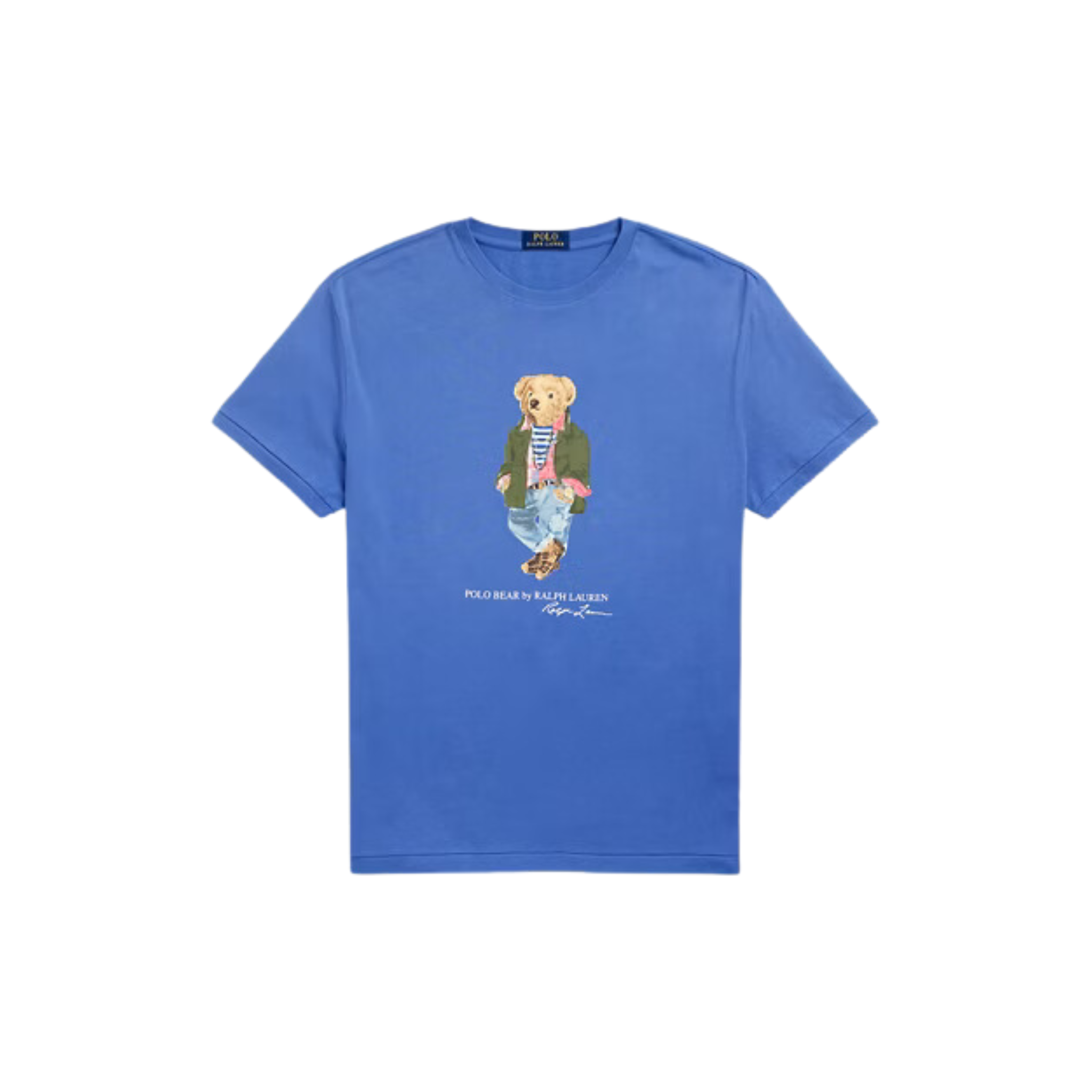 Polo Ralph Lauren Classic Fit Polo Bear Jersey T-Shirt (Iris Blue)