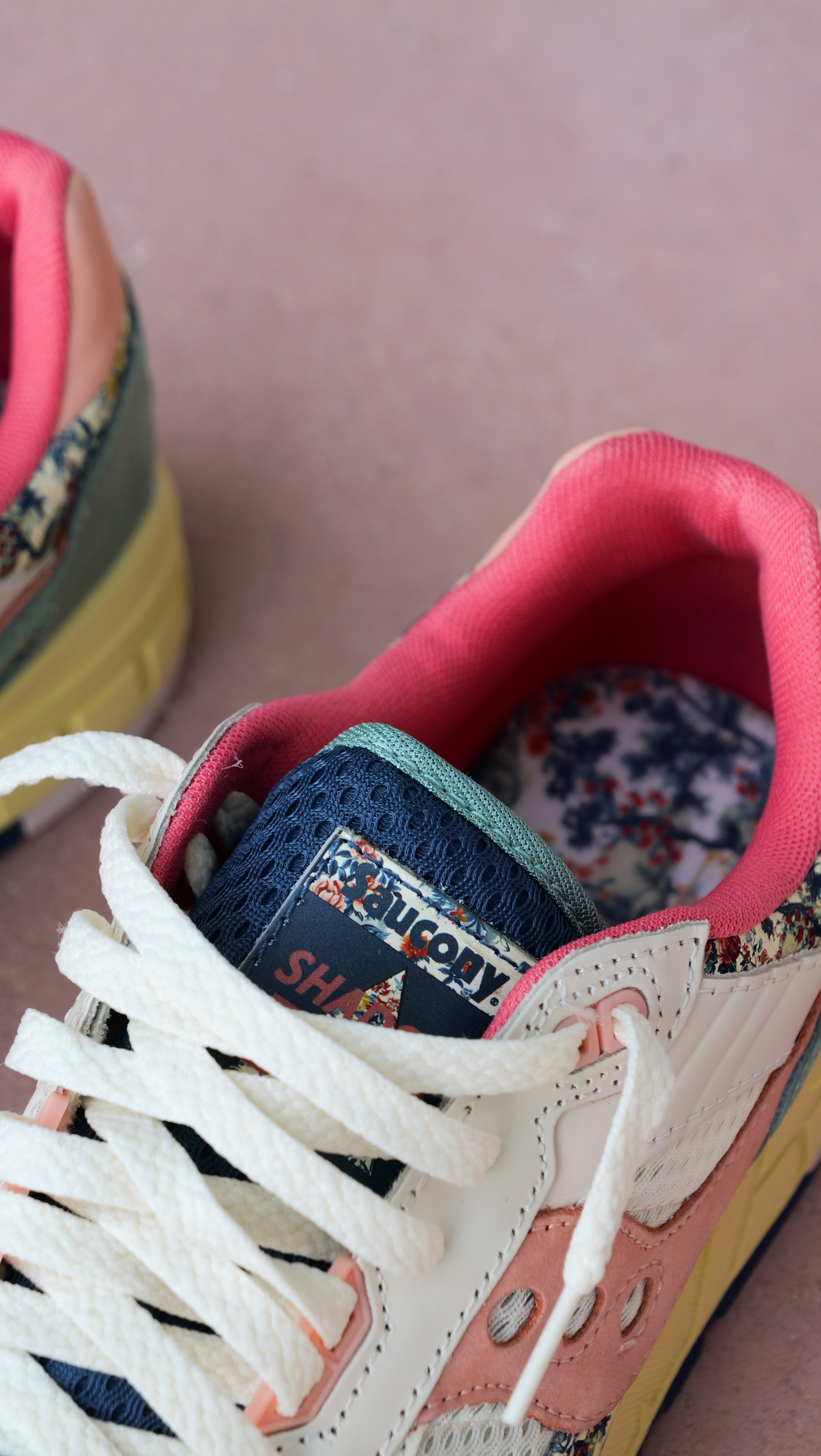 Mens Saucony Shadow 5000 Kissaten (Beige/Blue) - Saucony