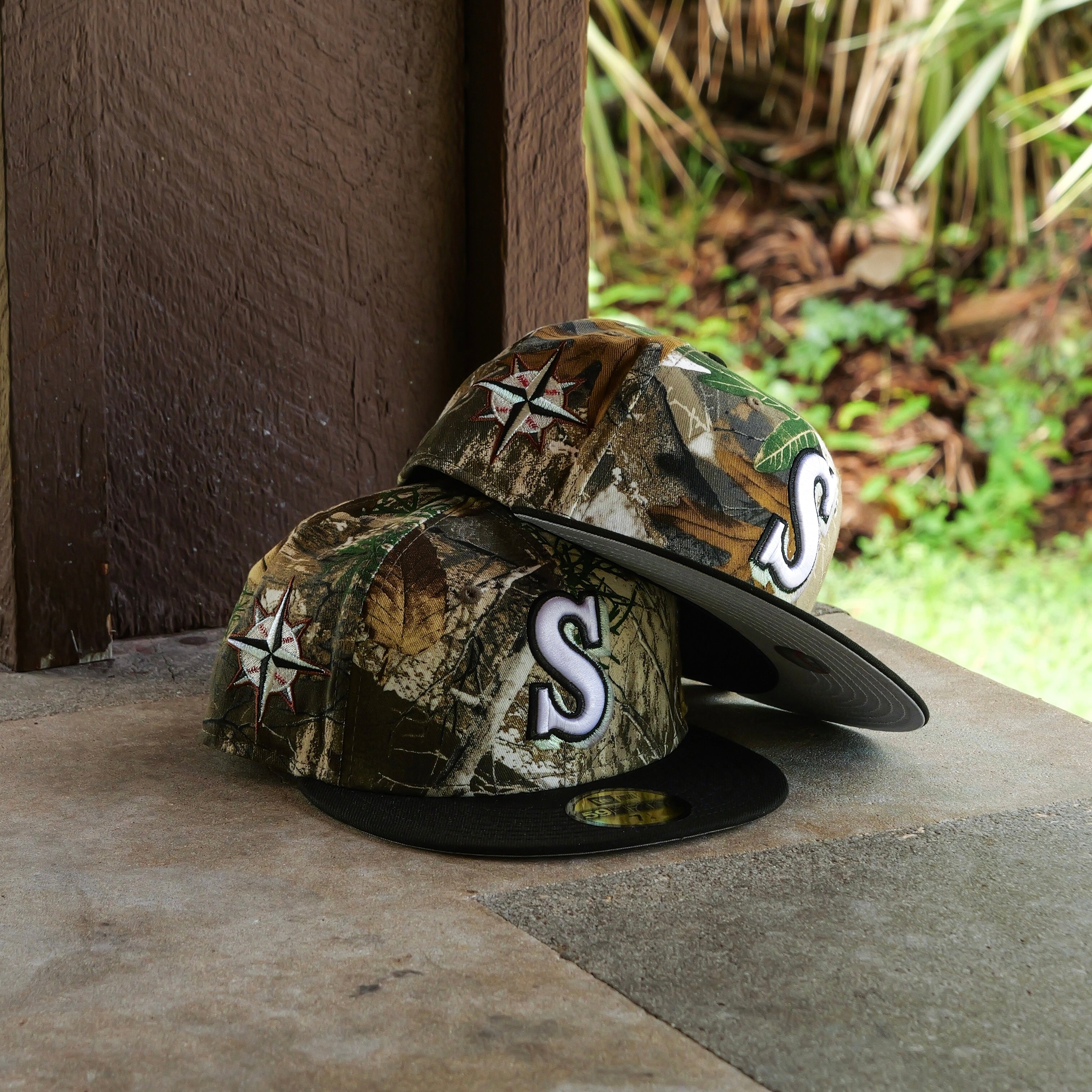 New Era Seattle Mariners Compass Side Patch Fitted - New Era