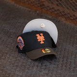 New Era New York Mets 50th Anniversary Grey UV (Black/Walnut) 59Fifty Fitted