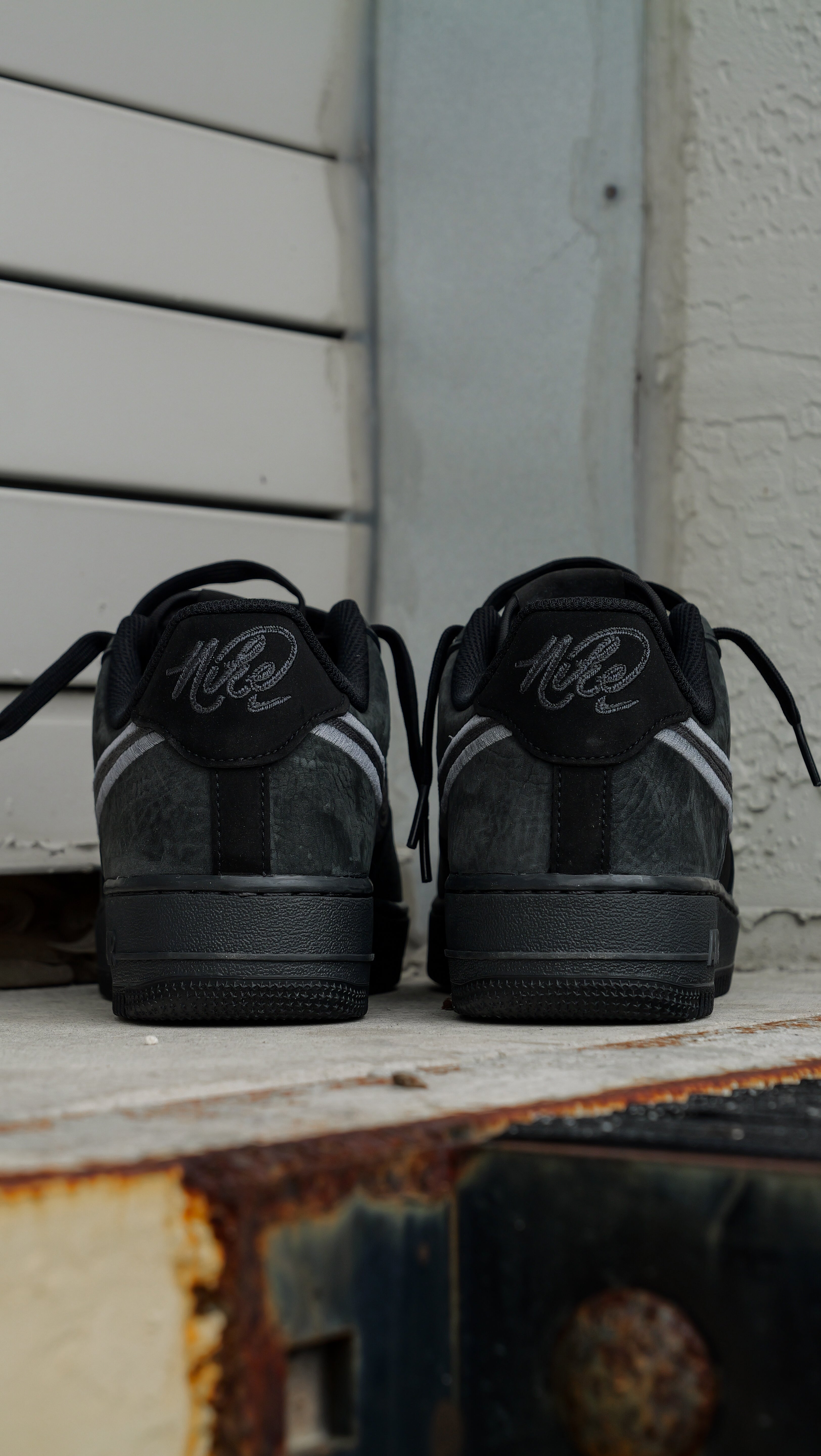 Nike Air Force 1 '07 LV8 (Black/Grey) - Nike