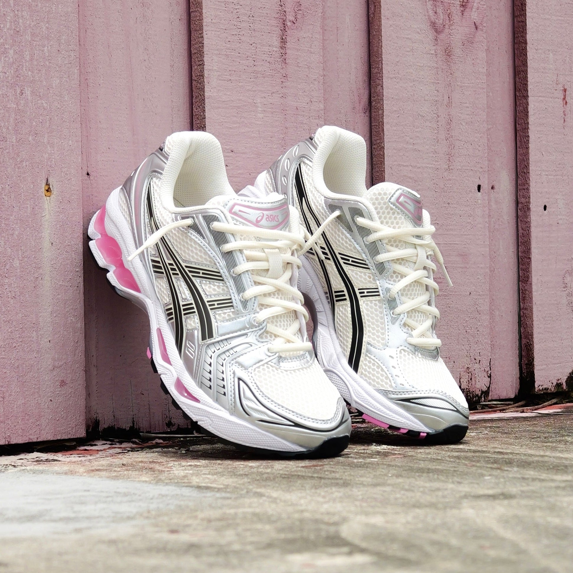 Mens Asics Gel-Kayano 14 (Cream/Sweet Pink)