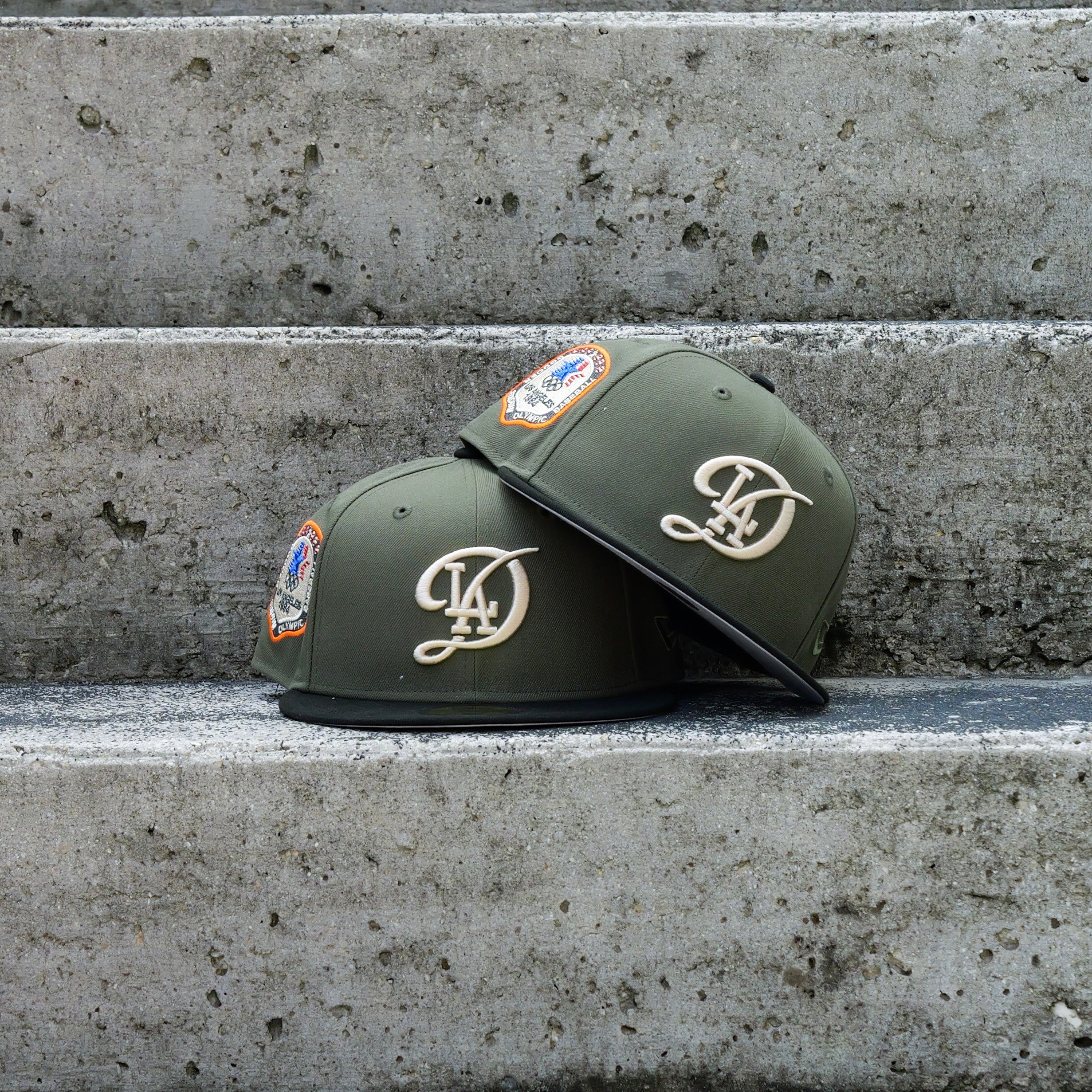 New Era Los Angeles Dodgers 1984 Olympic Stadium Side Patch Fitted