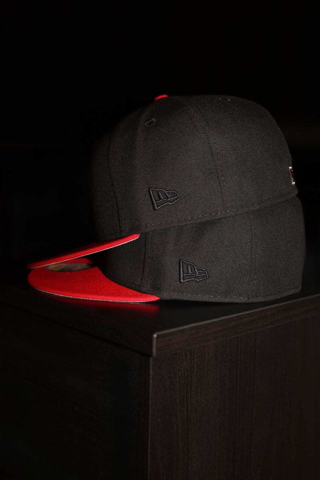 New Era Houston Astros 2000 Inaugural Season Side Patch Fitted (Black/Red)