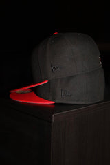 New Era Houston Astros 2000 Inaugural Season Side Patch Fitted (Black/Red)