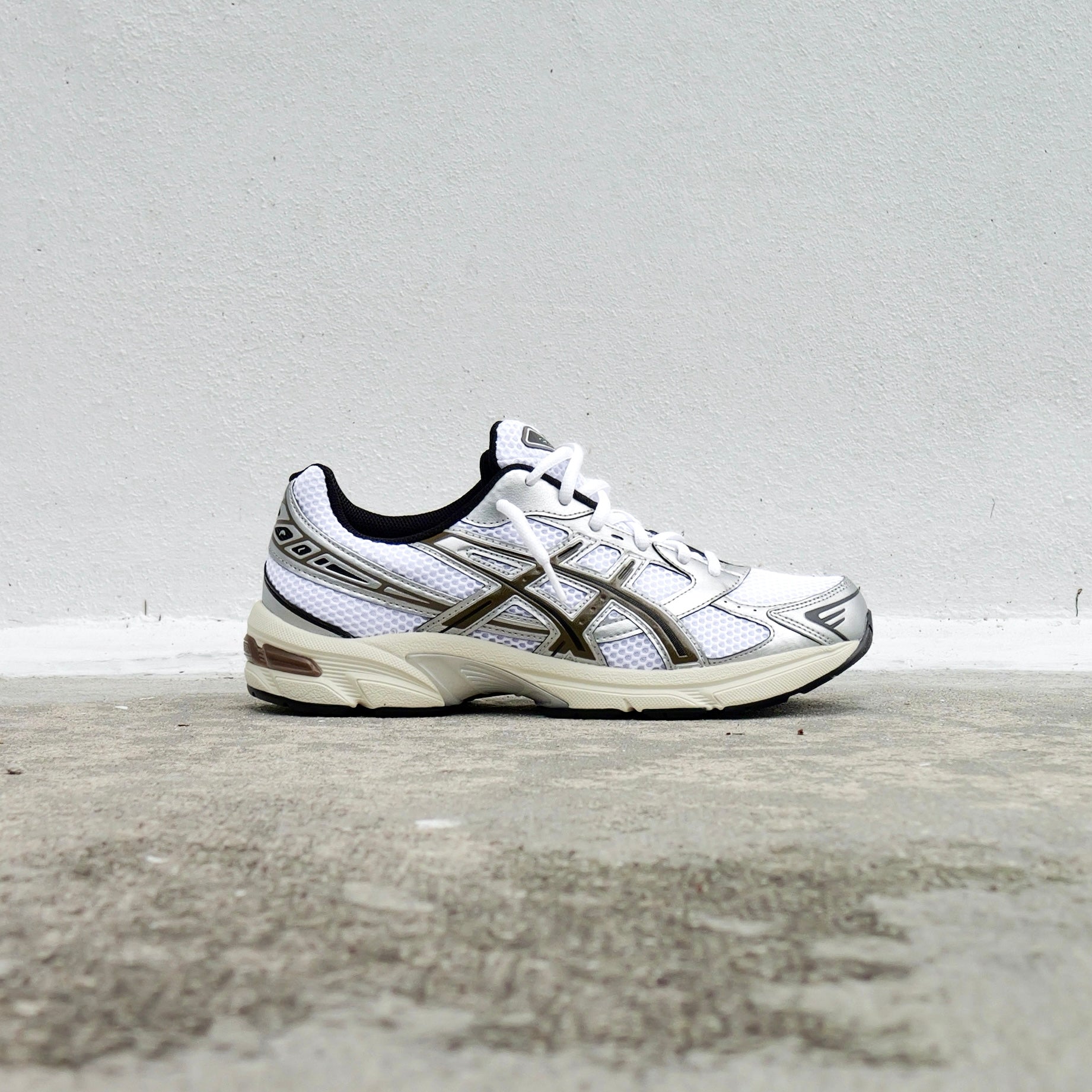 Mens Asics Gel-1130 (White/Clay Canyon)