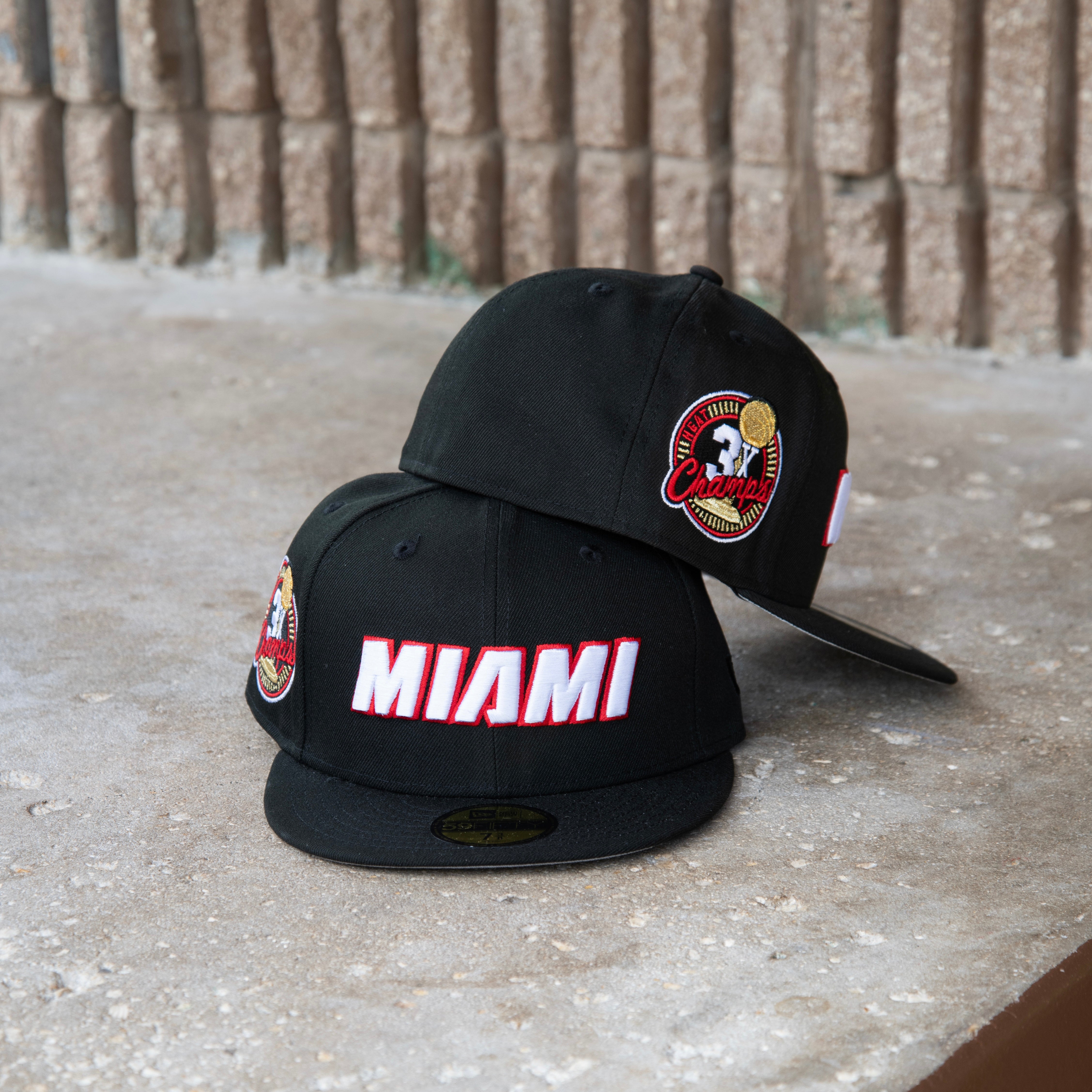 New Era Miami Heat 3x Champions - New Era