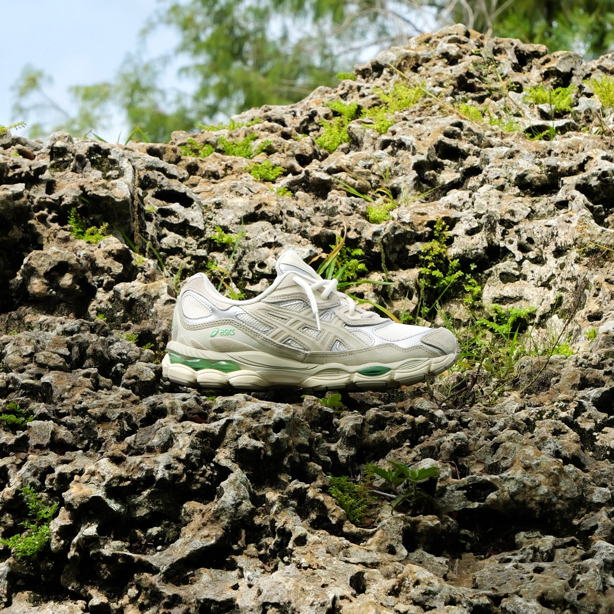 Mens Asics Gel-NYC (Cream/Fossil) - Asics