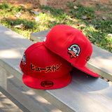 New Era Houston Astros Kanji 45th Anniversary Grey UV 59Fifty Fitted (Red) - New Era