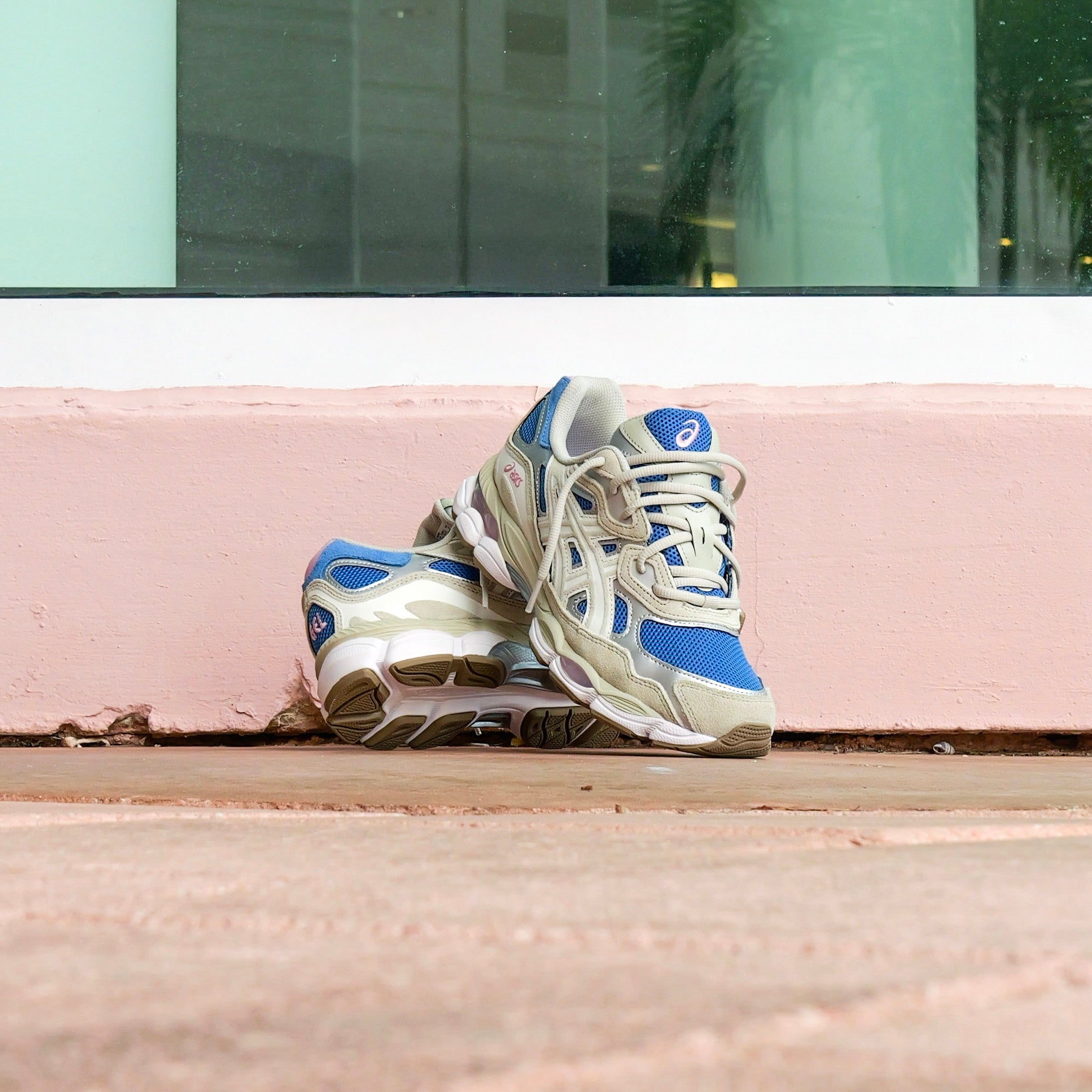 Mens Asics Gel-NYC (Polar Night/Cream) - Asics