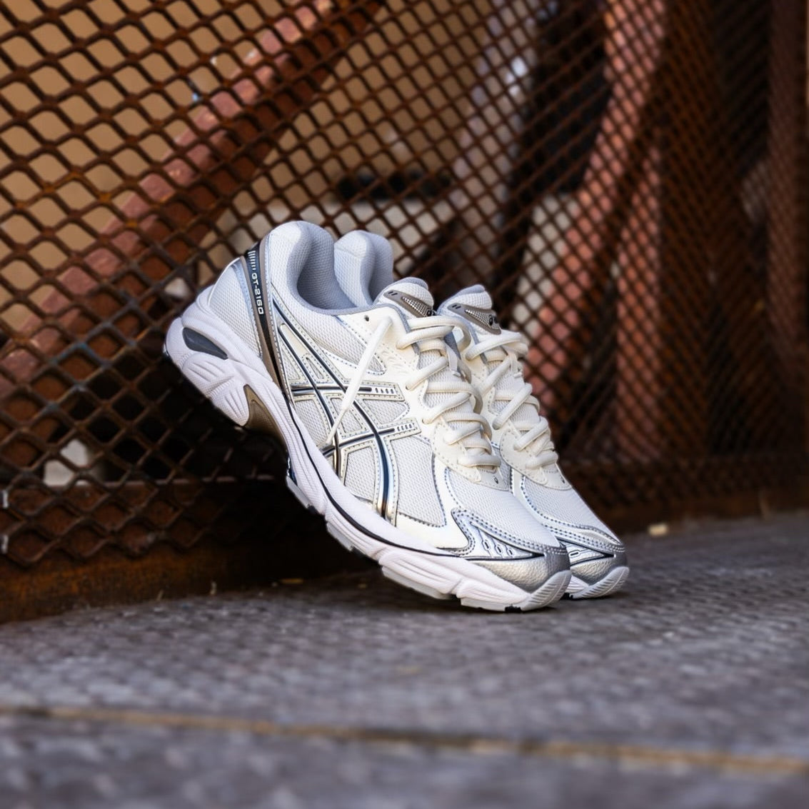 Mens Asics GT-2160 (Cream/Greige)