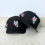 New Era Los Angeles Dodgers 1981 World Series Green UV 9Fifty A-Frame Snapback (Black)