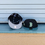 New Era Boston Red Sox 2013 World Series Side Patch Fitted (Black/Teal) - New Era