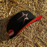 New Era Houston Astros Astrodome The Original Side Patch Fitted (Black) - New Era