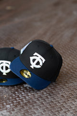 New Era Minnesota Twins 1965 All-Star Game Grey UV (Black/Oceanside Blue) 59Fifty Fitted