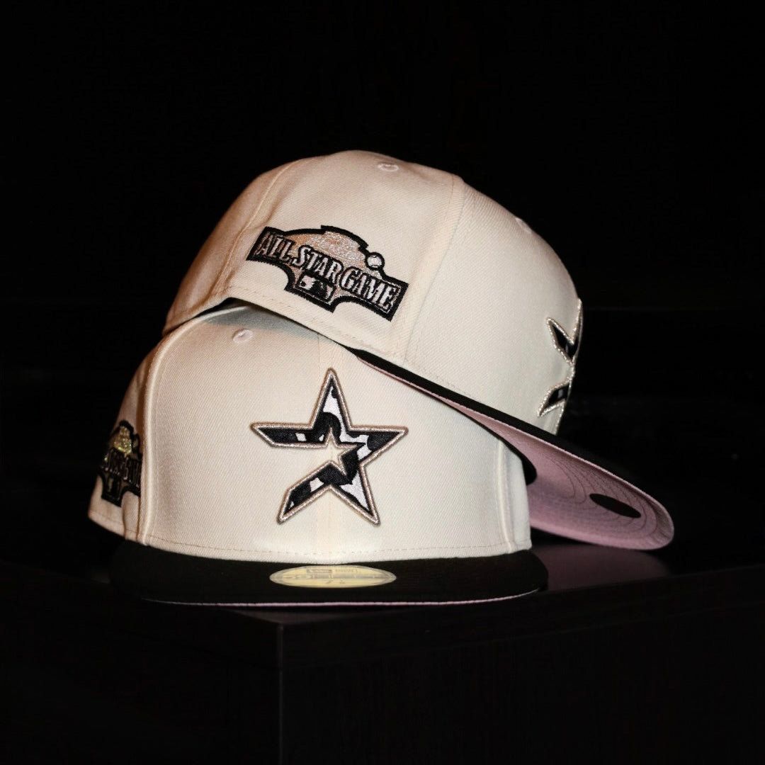 New Era Houston Astros 2004 All-Star Game Side Patch Fitted (Chrome/Black) - New Era