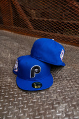 New Era Philadelphia Phillies 100th Anniversary Grey UV (Royal) 59Fifty Fitted