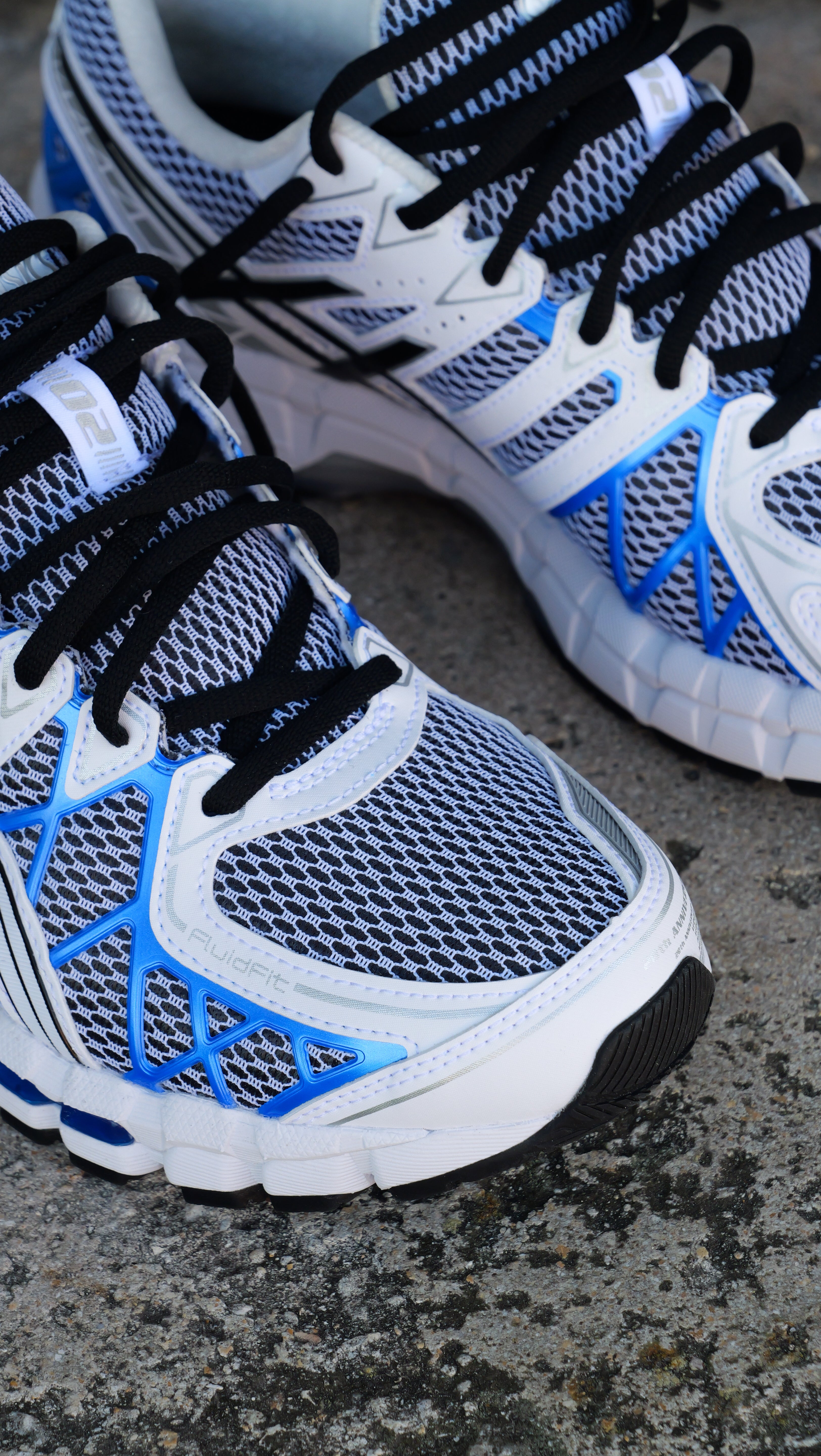 Mens Asics Gel-Kayano 20 (White/Illusion Blue) - Asics