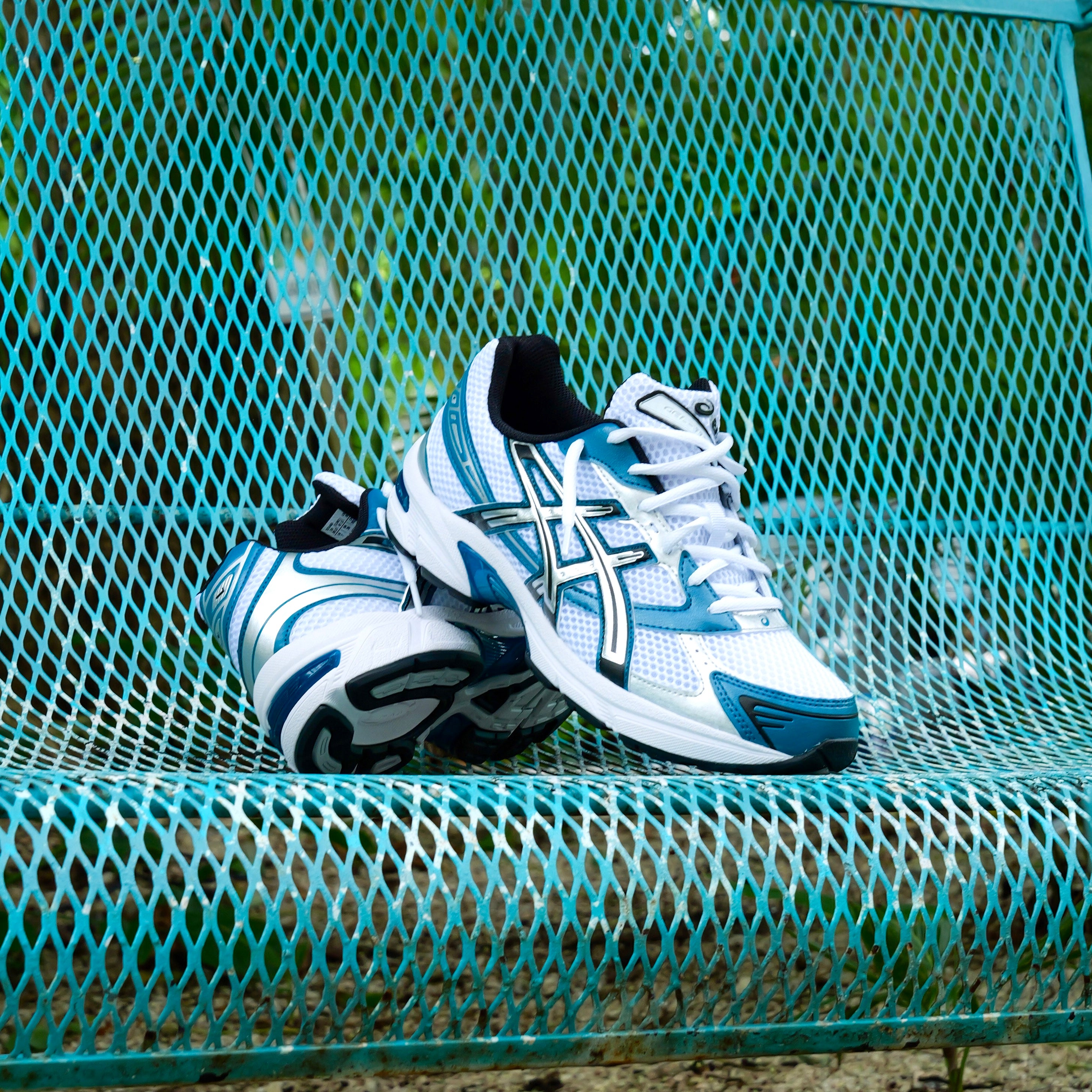 Mens Asics Gel-1130 (White/Restful Teal) - VIP Asics