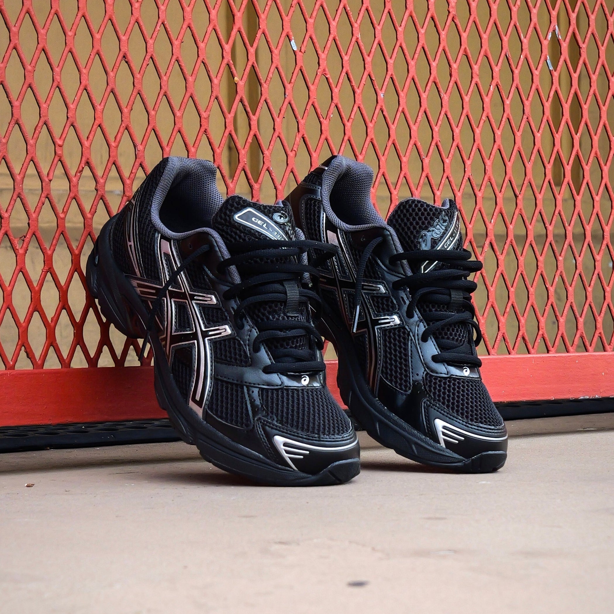 Mens Asics Gel-1130 (Black/Pure Silver)