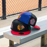 New Era Chicago Blackhawks 1991 All-Star Game Grey UV 59Fifty Fitted (Multi) - New Era