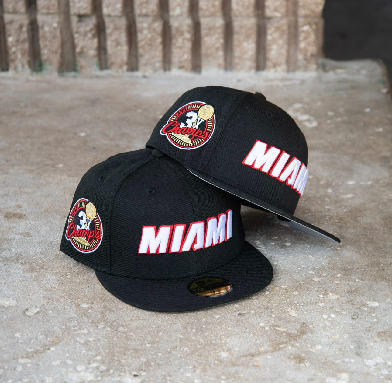 New Era Miami Heat 3x Champions - New Era