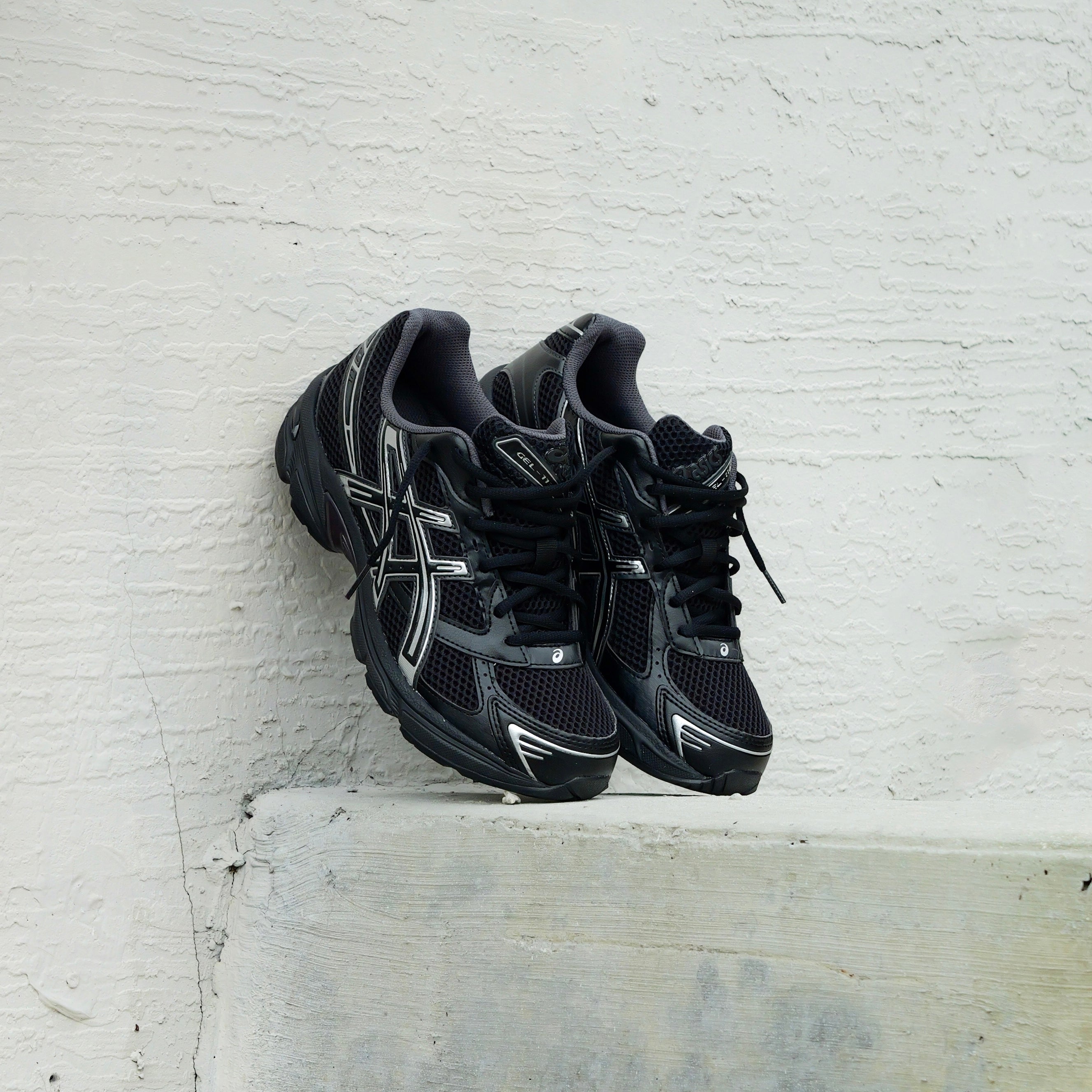 Mens Asics Gel-1130 (Black/Silver) - Asics