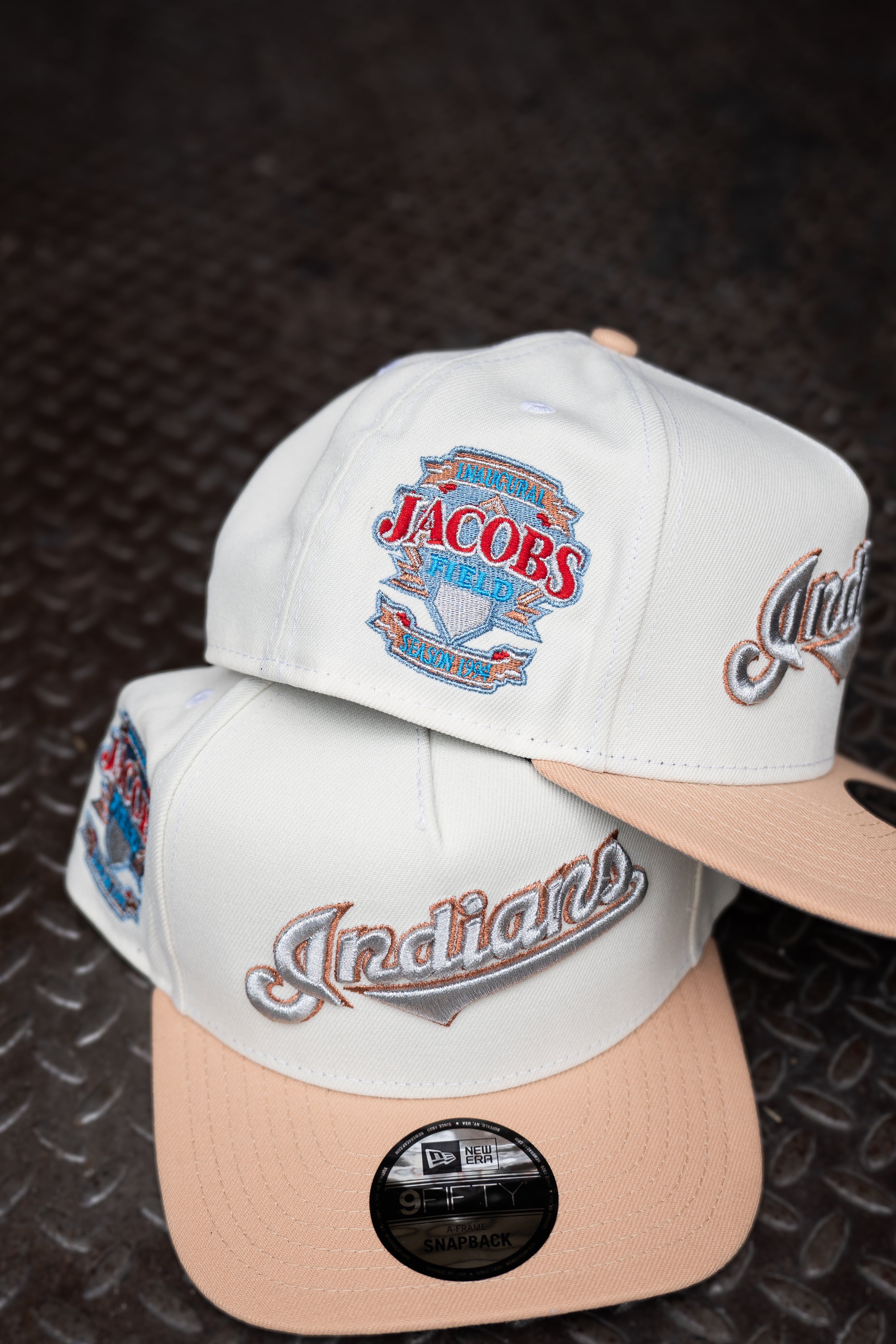 New Era Cleveland Indians Jacobs Field 9Fifty A-Frame Snapback