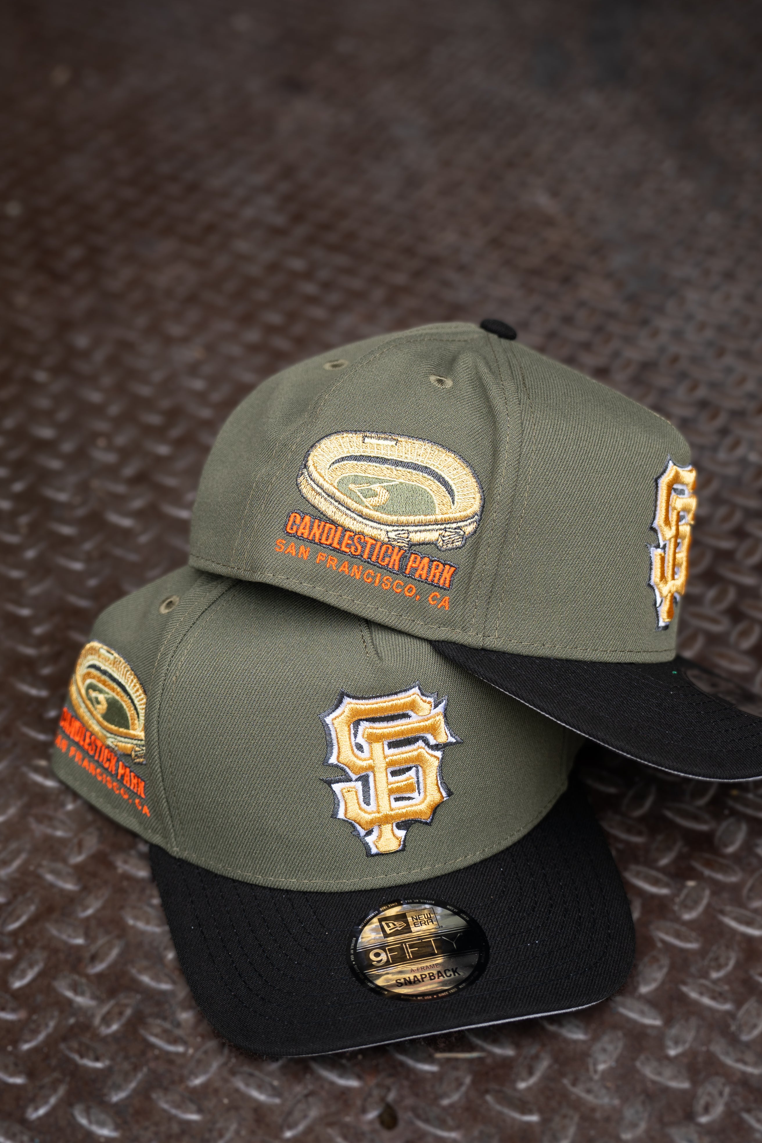 New Era San Francisco Giants Candlestick Park 9Fifty A-Frame Snapback