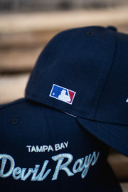 New Era Tampa Bay Devil Rays Grey UV (Navy Blue) - New Era