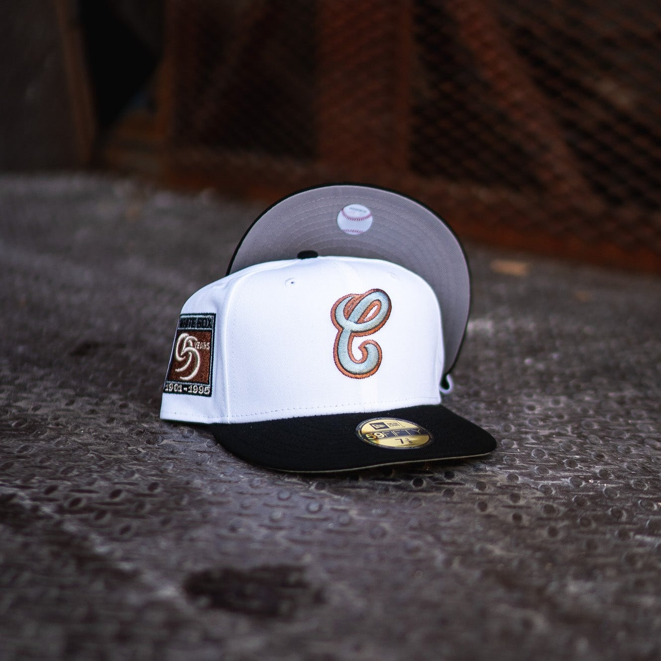 New Era Chicago White Sox 95th Anniversary Grey UV (White/Black) - New Era