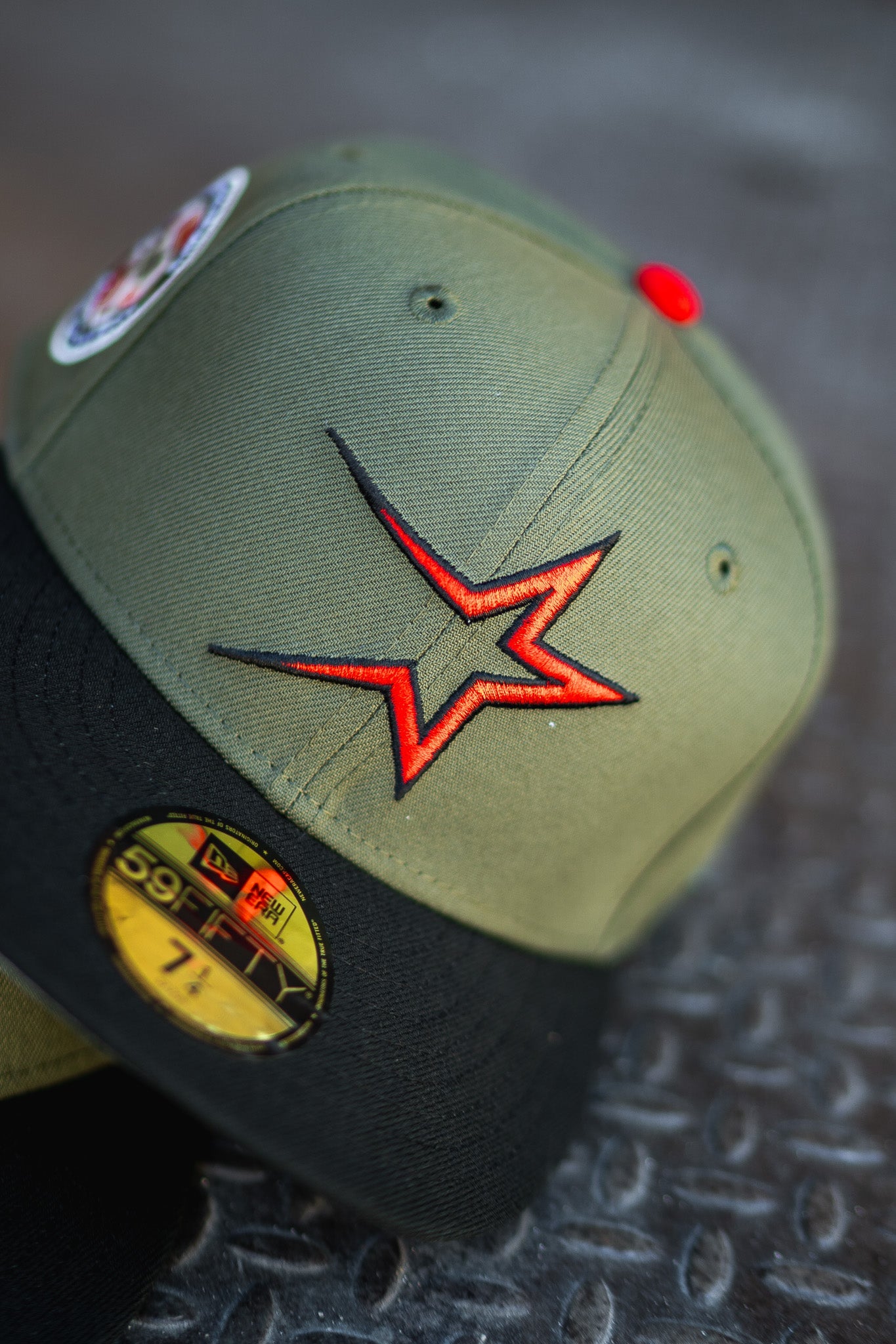 New Era Houston Astros 40th Anniversary Grey UV (Olive/Black) - New Era