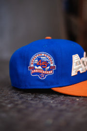 New Era Houston Astros 45th Anniversary Good Grey UV (Azure/Clay Orange) - New Era
