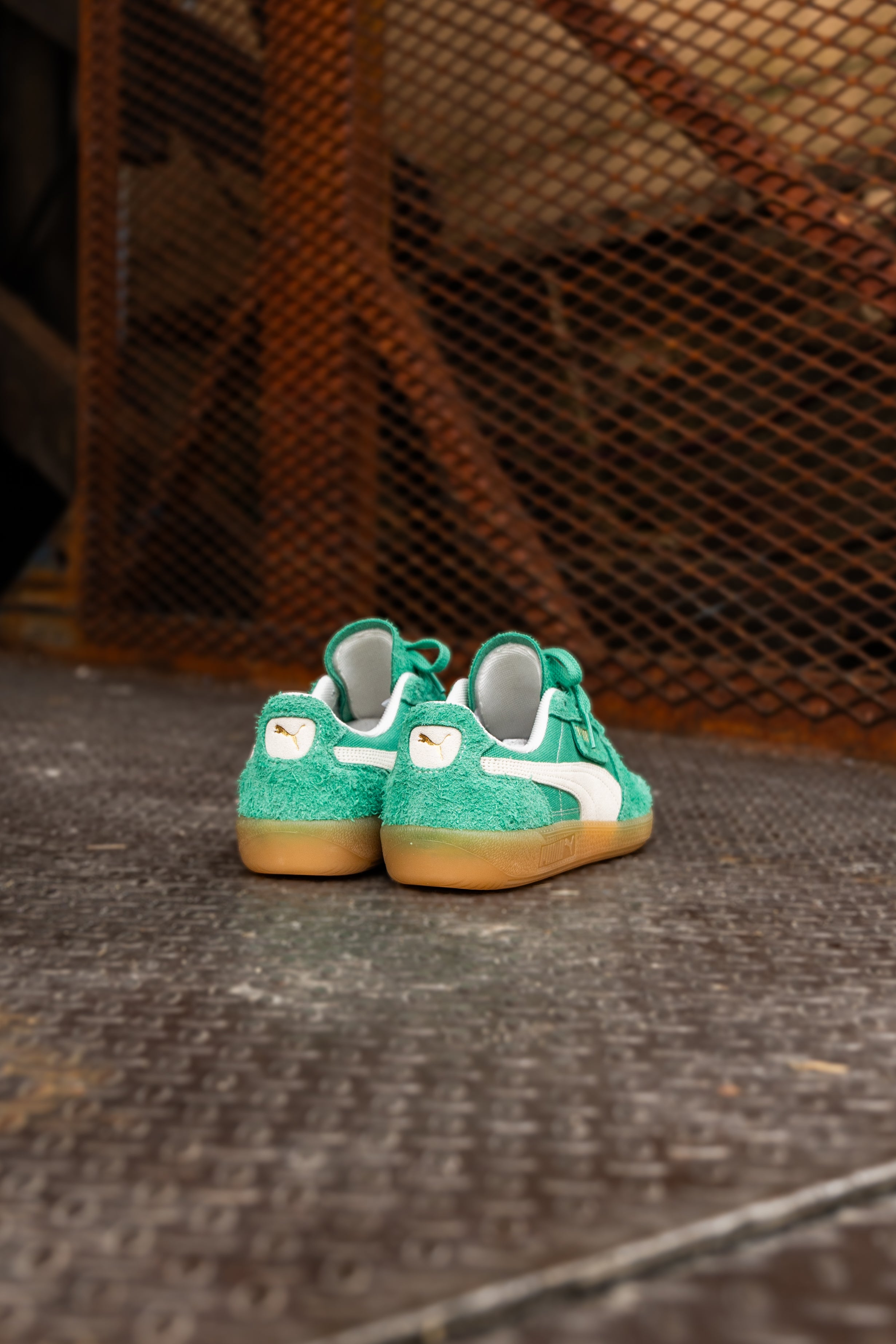 Mens Puma Palermo Vintage (Jade Frost/Frosted Ivory/Gum)