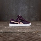 Women's Puma Suede XL Elevated (Midnight Plum/Puma White)