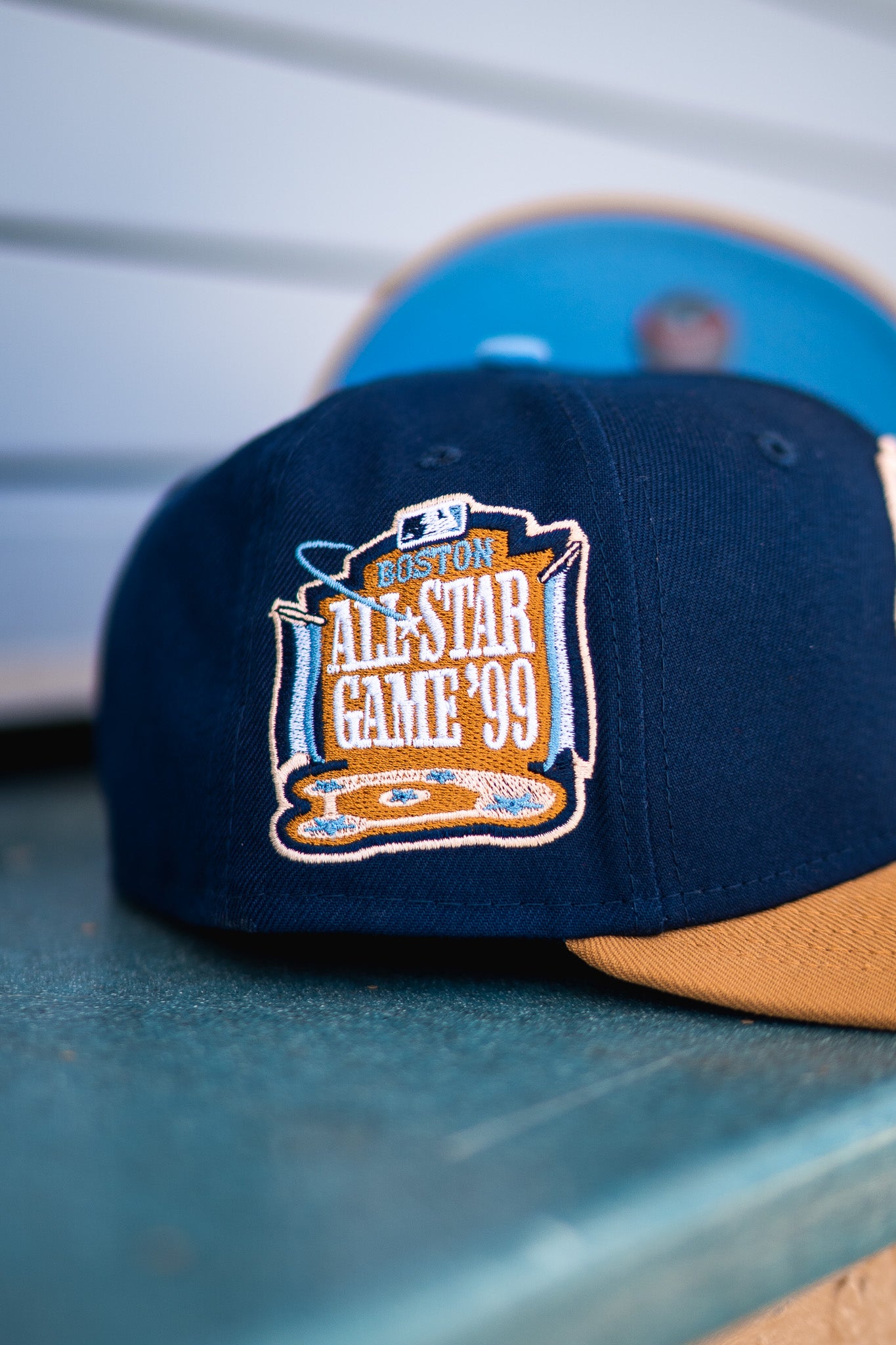 New Era Boston Red Sox 1999 ASG Sky UV (Navy/Wheat) - New Era