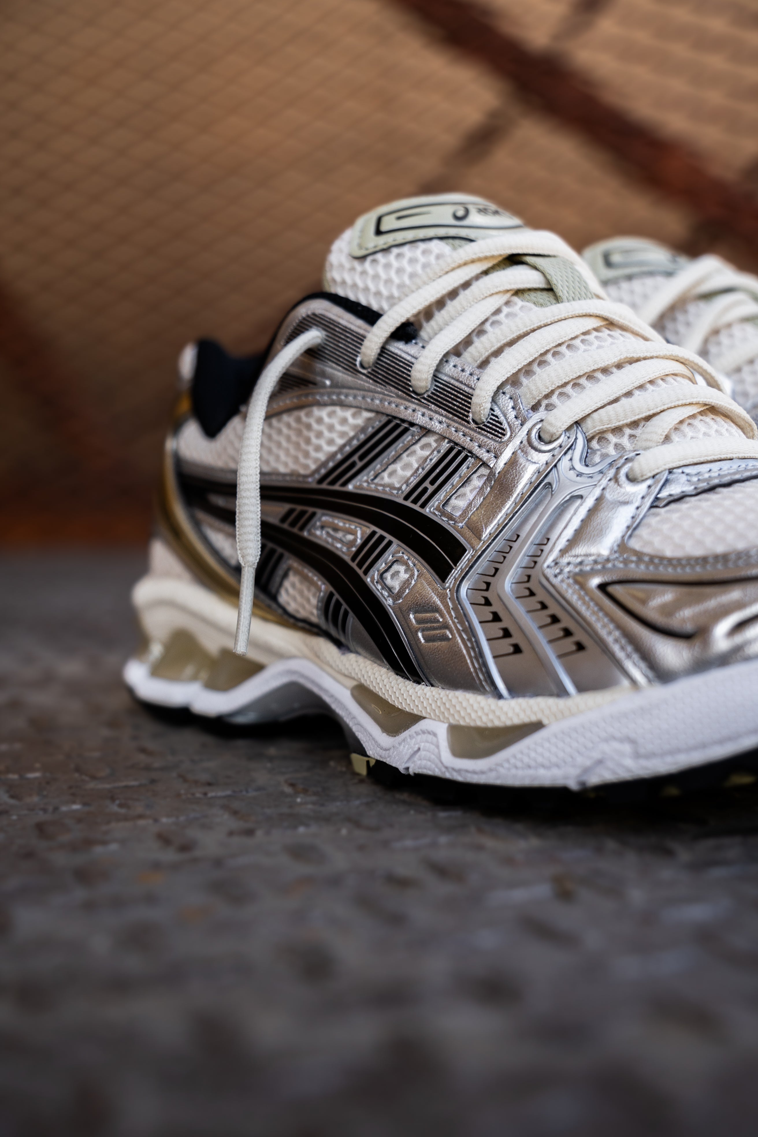 Mens Asics Gel Kayano 14 (Birch/Pure Silver)